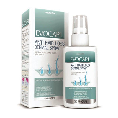 Evocapil Anti Hair Loss Spray 60ml - Stimulates Hair Growth & Reduces Hair Loss