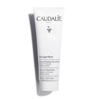 Caudalie Vinoperfect: Glycolic & Natural AHA Facial Peeling Mask - Brighten Dull Skin, Exfoliate Gently, & Reveal Radiant Complexion Caudalie Glycolic Peeling Mask: Brighten Dull Skin & Exfoliate glycolic peeling mask, exfoliating face mask, brightening face mask, natural AHA peel, viniferine skin brightening, facial peeling mask, dull skin treatment, radiance boosting mask, Caudalie peeling mask, gentle exfoliating mask, face mask, peeling mask, glycolic acid, natural AHA, viniferine, exfoliation, skin bri
