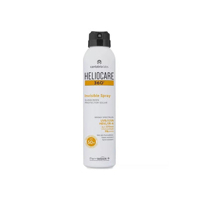 Heliocare 360 Invisible Spray SPF 50+ - Broad Spectrum Protection | 200 ml