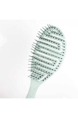 nascita pro vegan hair brush mint green, ergonomic hair brush for easy detangling, flexible bristles vegan hair brush Nascita Pro Vegan Hair Brush - 07 Mint Green | Ergonomic Design Nascita Pro Vegan Hair Brush - Mint Green nascita, vegan-hair-brush, ergonomic-hair-tools, hair-care, detangling-brush, healthy-hair, sustainable-beauty, hair-care-enthusiasts, ai-generated, mint-green-brush