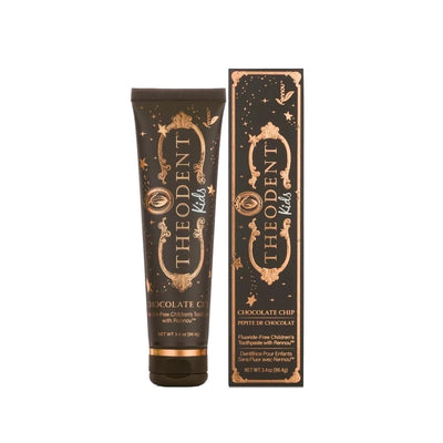 Theodent Kids Chocolate Chip Toothpaste for Children - Encourages Brushing, Safe & Effective