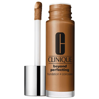 Clinique Beyond Perfecting Foundation + Concealer - Long-Lasting, Full-Coverage, Oil-Free Makeup for All Skin Types Clinique Beyond Perfecting Foundation + Concealer - Long-Lasting & Oil-Free long-lasting foundation, full-coverage concealer, oil-free makeup, dermatologist-tested cosmetics, sulfate-free beauty products, Clinique, foundation, concealer, makeup, cosmetics, beauty products, skincare, normal skin, dry skin, combination skin, oily skin, fragrance-free, paraben-free, phthalate-free, natural matte 
