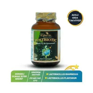 Kiperin Postbiyotik Supplement - 21 Capsules for Gut Health Support with Lactobacillus Rhamnosus & Plantarum Kiperin Postbiyotik Supplement for Gut Health postbiotic supplement, probiotic benefits, gut health support, Lactobacillus Rhamnosus, Lactobacillus Plantarum, digestive health, immune system support, health supplements, wellness products