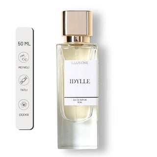 Illusione Idylle: Romantic Eau de Parfum for Women - Floral, Fruity, Jasmine & Patchouli Fragrance - 50ml Illusione Idylle: Romantic Women's Perfume - Floral & Fruity women's perfume, fragrance for women, romantic perfume, floral perfume, fruity perfume, jasmine perfume, patchouli perfume, Idylle perfume, Illusione perfume, Eau de Parfum, EDP, women's fragrance, perfume, fragrance, floral scent, fruity scent, jasmine scent, patchouli scent, romantic scent, elegant perfume, sensual perfume, date night perfum
