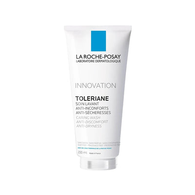 La Roche Posay Toleriane Caring Wash Facial Cleansing Gel for Sensitive Skin - Gentle, Dermatologically Tested, 200ml