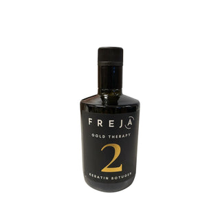 FREJA Gold Therapy 2 Keratin Botugen 500ml Hair Treatment - Nourishing Keratin Hair Care for Damaged Hair FREJA Keratin Hair Treatment - Nourishing & Repair Keratin hair treatment, Hair nourishment products, Gold therapy hair care, FREJA hair products, Botugen hair repair, Hair repair, Hair care, Nourishing hair treatment, Damaged hair care, Hair strengthening, Luxurious hair care