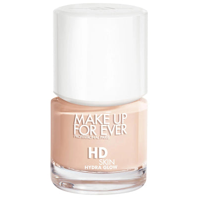 HD Skin Hydra Glow - 86% Skincare-Based Hydrating Foundation with Hyaluronic Acid for Dry, Mature & Sensitive Skin | Nat