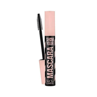 Show By Pastel Show Your Mascara: Vegan, Cruelty-Free Volumizing Black Mascara for Sensitive Eyes - Buildable Formula Show By Pastel Mascara: Vegan, Volumizing, Cruelty-Free mascara, vegan mascara, cruelty-free mascara, volumizing mascara, black mascara, halal mascara, buildable mascara, sensitive eyes mascara, vegan, cruelty-free, volumizing, black, halal, buildable, sensitive eyes, eye makeup, cosmetics, lash enhancement, lash volume, dramatic lashes, natural lashes, gifts for her, makeup, beauty, eye def