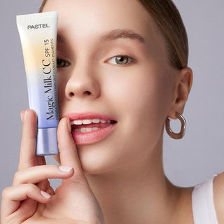 Pastel CC Cream SPF 15 - Skin Tone Evening, Moisturizing & Sun Protection Pastel CC Cream SPF 15 - Natural Finish & Sun Protection CC Cream, Skin tone evening, SPF 15, Hyaluronic acid, Natural finish, Moisturizing CC cream, Sun protection skincare, Skincare, Beauty, Makeup, Cosmetics, Daily skincare, Sun protection, Moisturizer, Natural look, Radiant skin, Healthy skin, Glowing complexion