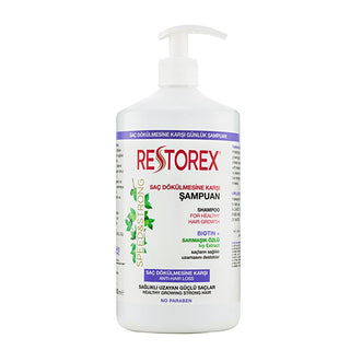 Restorex Anti Hair Loss Shampoo for Healthy Hair Growth - 33.81 fl oz Restorex Anti Hair Loss Shampoo for Healthy Hair Growth hair loss shampoo, anti hair loss, healthy hair growth, herbal shampoo, Restorex shampoo, hair care, hair growth, hair loss solution, natural shampoo, hair nourishment, scalp care