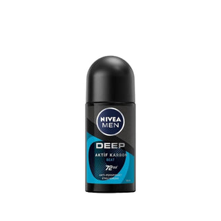 Nivea Men's Activated Carbon Roll-On Deodorant - Long Lasting Odor Protection & Freshness Nivea Men's Activated Carbon Deodorant - Long Lasting Freshness Nivea Deodorant, Men's Deodorant, Activated Carbon Deodorant, Roll-On Deodorant, Long-Lasting Odor Protection, Men's Grooming, Personal Care, Hygiene Products, Nivea Men's Products, Activated Carbon, Deodorant for Men, Freshness, Confidence, Daily Hygiene, Grooming Essentials