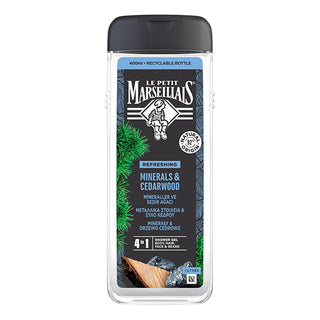 le petit marseillais mineral sandalwood shower gel 400 ml bottle Le Petit Marseillais Mineral & Sandlewood Shower Gel 400 ml - Energizing Body Cleanser for Men Mineral Sandlewood Shower Gel - Le Petit Marseillais le-petit-marseillais, shower-gel, men-grooming, energizing-body-cleanser, hair-and-body-wash, mineral-sandalwood, moisturizing-gel, luxury-shower, ai-generated, bath-and-body