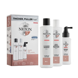 Nioxin Hair Care Set for Colored Hair - Anti-Hair Loss Treatment with 3-Part System, Large Size Nioxin Hair Care Set for Colored Hair - Anti-Hair Loss Nioxin hair care set, hair loss treatment for colored hair, colored hair care products, anti-hair loss set, large size hair care set, hair care routine, colored hair, hair loss solution, Nioxin 3-Part Set, hair care for colored hair