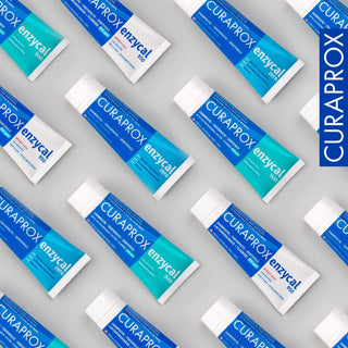 Curaprox Enzycal Zero Toothpaste - Natural Enzyme-Based Oral Care, 75ml