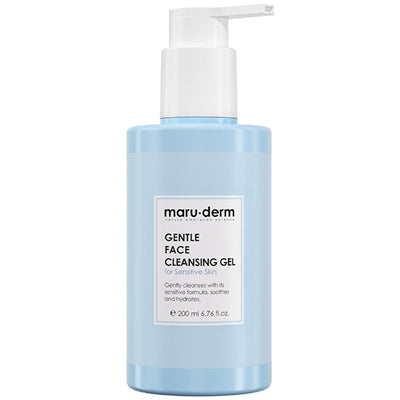 Maruderm Gentle Facial Cleanser for Sensitive & Atopic Skin - Sulfate-Free Face Wash, Soothes Eczema-Prone Skin, Natural
