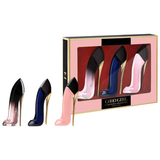 Carolina Herrera Good Girl Perfume Set - Miniature Fragrance Collection for Women Good Girl Perfume Set by Carolina Herrera - Luxury Miniature Fragrances Good Girl Perfume Set, Miniature Fragrance Collection, Luxury Perfumes, Carolina Herrera Fragrances, Gift Sets for Women, Perfume Gift Sets, Fragrance Sets, Women's Perfumes, Luxury Gifts, Fragrance Collections