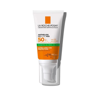 La Roche Posay Anthelios UVMUNE 400 Oil Control SPF 50+ Cream - Matte Finish Sunscreen for Sensitive Skin