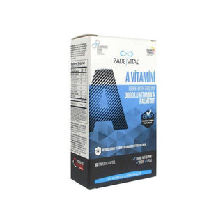 Zade Vital Vitamin A 3000 IU Capsules: Boost Immunity & Eye Health with Palmitate Supplement - 30 Count Zade Vital Vitamin A 3000 IU: Immunity & Eye Health Support Vitamin A supplement, Vitamin A 3000 IU, Vitamin A capsules, Vitamin A palmitate, Dietary supplement Vitamin A, Vitamin supplement, eye health supplement, immune support vitamin, Zade Vital Vitamin A, Vitamin A, immunity, eye health, health supplement, dietary supplement, daily vitamin, vision support, wellness, vitamin A palmitate, immune suppor