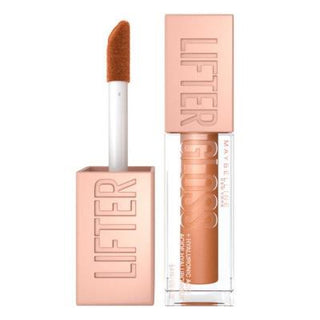 Maybelline New York Lifter Gloss - Moisturizing Lip Gloss with Hyaluronic Acid, Gold Shade Maybelline Lifter Gloss - Hydrating Lip Gloss with Hyaluronic Acid Maybelline New York Lifter Gloss, Moisturizing Lip Gloss, Hyaluronic Acid Lip Care, Non-sticky Lip Gloss, Gold Lip Gloss, Lip Care, Cosmetics, Beauty Products, Makeup, Lip Gloss with Hyaluronic Acid, Hydrating Lip Gloss, Lifting Lip Gloss