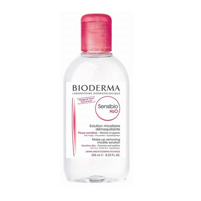 Bioderma Sensibio H2O Micellar Water 8.45 fl oz - Gentle Makeup Remover for Sensitive Skin, Fragrance-Free