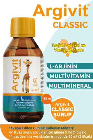 Selinecza Argivit Multivitamin - 150 ml Health Supplement