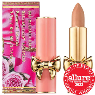 SatinAllure Lipstick by SatinAllure - Hydrating, Botanical Collagen, Dewy Finish - Paraben-Free, Sulfate-Free Lip Color SatinAllure Hydrating Lipstick - Botanical Collagen, Dewy Finish Lipstick, Hydrating lip color, Botanical collagen lipstick, Paraben-free cosmetics, Sulfate-free beauty products, Dewy finish lipstick, Clean beauty, Nourishing lipstick, Lip care, Beauty products, Cosmetics, Makeup, Lip makeup, Gift ideas for her, Beauty gifts