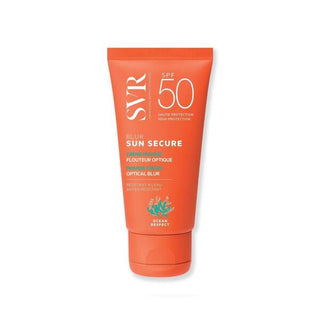 SVR Blur Sun Secure Sunscreen SPF50+ 50ml - Non-Comedogenic Moisturizing Sun Protection