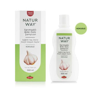 Otacı Naturway Garlic Shampoo: Natural, Odorless, & Revitalizing Hair Growth Shampoo for All Hair Types Otacı Garlic Shampoo: Natural Hair Growth & Scalp Cleanse garlic shampoo, hair growth shampoo, natural shampoo, odorless shampoo, shampoo for all hair types, shampoo with garlic extract, scalp cleansing shampoo, hair revitalizing shampoo, hair care, natural hair care, shampoo, hair cleanser, healthy hair, hair growth, garlic extract, all hair types, odorless, plant-based shampoo, scalp care, hair strength