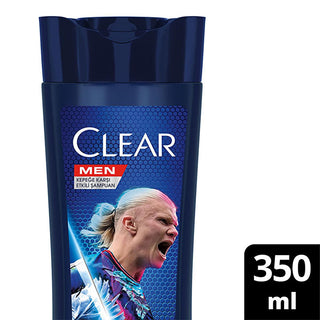 Clear Men Erling Haaland Lemon Shampoo: 48-Hour Dandruff Protection for Oily Scalp - Scalp Recharge & Refreshing Sensation Clear Men Erling Haaland Shampoo: Dandruff Protection & Oily Scalp Clear Men shampoo, anti-dandruff shampoo, men's shampoo, scalp recharge shampoo, lemon shampoo, Erling Haaland shampoo, shampoo for oily scalp, 48 hour dandruff protection, hair care, men's grooming, scalp health, dandruff control, refreshing shampoo, invigorating shampoo, hair cleanser, lemon extract, menthol, piroctone