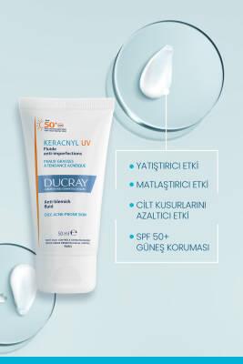 Ducray Keracnyl UV SPF50+ Anti-Blemish Sunscreen Fluid for Acne-Prone Skin - Matte Finish, Non-Comedogenic Ducray Keracnyl UV SPF50+ Anti-Blemish Sunscreen Fluid anti-blemish sunscreen, SPF50+ sun protection, non-comedogenic skincare, acne-prone skin care, matte finish sunscreen, Ducray Keracnyl, oily skin solutions, blemish reduction, sun protection for face, daily sunscreen, skincare for acne, non-comedogenic products