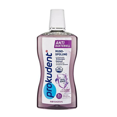 Prokudent 10 in 1 Oral Care Mouthwash - Gentle, Comprehensive Hygiene, Recycled Plastic Bottle