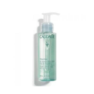 Caudalie Vinoclean: Gentle Micellar Cleansing Water - Natural Makeup Remover for Sensitive Skin - Grape Water, No Rinse,