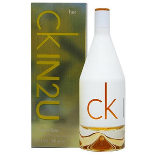 Calvin Klein Women's Perfume - IN2U EDT 150ml Fresh Fragrance for the Modern Woman Calvin Klein IN2U EDT 150ml Women's Perfume Calvin Klein IN2U, Women's Perfume, EDT, 150 ml, Fresh Fragrance, Floral Scent, Pink Grapefruit, Sugar Orchid, Neon Amber, Confidence, Everyday Wear, Long-lasting Fragrance, Modern Woman, Fashion-conscious, Stylish, Perfume for Women, Gift for Her