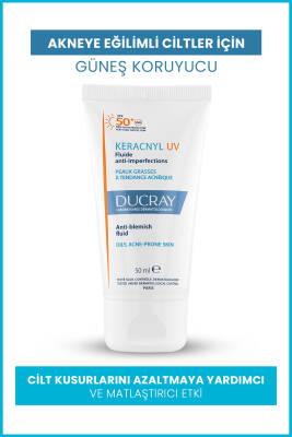 Ducray Keracnyl UV SPF50+ Anti-Blemish Sunscreen Fluid for Acne-Prone Skin - Matte Finish, Non-Comedogenic Ducray Keracnyl UV SPF50+ Anti-Blemish Sunscreen Fluid anti-blemish sunscreen, SPF50+ sun protection, non-comedogenic skincare, acne-prone skin care, matte finish sunscreen, Ducray Keracnyl, oily skin solutions, blemish reduction, sun protection for face, daily sunscreen, skincare for acne, non-comedogenic products