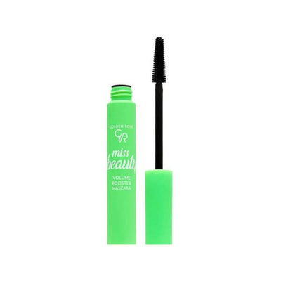 Golden Rose Miss Beauty Volume Booster Mascara: Dramatic Length & Volume, Fiber Brush, Clump-Free Application