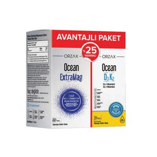 orzax ocean extramag 60 tablets, orzax ocean d3k2 20ml bottle Orzax Ocean Extramag 60 Tablets + Ocean D3K2 20ml Bundle Orzax Ocean Extramag & D3K2 Bundle | 60 Tablets & 20ml orzax, magnesium-supplement, vitamin-d, vitamin-k, d3k2, health-supplement, tablet-form, liquid-drops, ai-generated, wellness-bundle