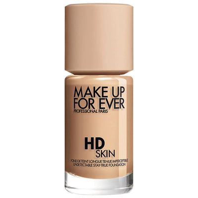 HD Skin Waterproof Natural Matte Foundation by Make Up For Ever - Long Lasting Liquid Foundation for Normal, Oily & Comb