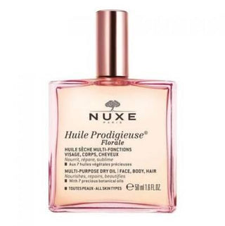 nuxe huile prodigieuse floral bottle, nuxe huile prodigieuse floral close-up, nuxe huile prodigieuse floral application Nuxe Huile Prodigieuse Floral - Revitalizing Oil | 50 ml Nuxe Huile Prodigieuse Floral - Revitalizing Oil | 50 ml nuxe, huile-prodigieuse, floral-oil, dry-oil, skincare, natural-ingredients, anti-oxidant, body-care, hair-care, ai-generated