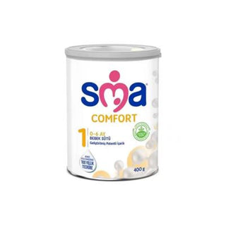 SMA Comfort 1 Baby Formula for Newborns 0-6 Months - Supports Brain Development & Digestive Health SMA Comfort 1 Baby Formula 0-6 Months - Brain & Digestive Health Baby formula, Infant nutrition, SMA Comfort 1, 0-6 months baby milk, Baby formula with probiotics, Newborn nutrition, DHA enriched formula, Probiotic baby formula, Lactose based baby formula, Infant digestive health, Brain development formula