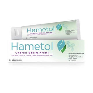 Hametol Repairing Moisturizing Cream 30g for Dry Sensitive Skin - Natural Ingredients, Hydrating & Soothing Hametol Moisturizing Cream for Dry Sensitive Skin moisturizing cream, dry skin relief, sensitive skin care, natural skincare products, hydrating cream, skincare, skin care, dry skin, sensitive skin, natural ingredients, Hamamelis Virginiana, Provitamin B5, Shea Butter, E Vitamin, Buğday Tohumu Yağı, Wheat Germ Oil, colorant-free, paraben-free