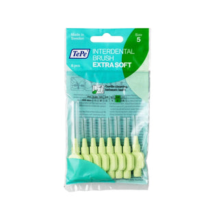 Tepe Extra Soft 0.8 mm Interdental Brush - Gentle on Gums, 8-Pack Oral Hygiene Tools Tepe Extra Soft 0.8 mm Interdental Brush - Gentle Oral Care interdental brush, extra soft, Tepe brand, 0.8 mm interdental brush, oral hygiene tools, oral care, dental hygiene, gentle on gums, sensitive teeth, tight interdental spaces