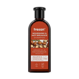Tresan Argan Oil Shampoo: Nourishing & Breakage Control - Revitalize Damaged, Dry Hair with Keratin & Vitamin B - Daily Use Formula, 10.14 fl oz Tresan Argan Oil Shampoo: Repair Dry, Damaged Hair argan oil shampoo, hair breakage shampoo, damaged hair repair, nourishing shampoo, shampoo for dry hair, hair strengthening shampoo, argan oil hair treatment, shampoo with keratin, daily use shampoo, hair vitality shampoo, argan oil, phytokeratin, hydrolyzed corn protein, hydrolyzed soy protein, hydrolyzed wheat pr