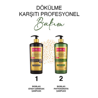 Bioblas Professional Black Garlic Shampoo for Hair Loss - 33.81 fl oz Nourishing Daily Use Bioblas Black Garlic Shampoo for Hair Loss black garlic shampoo, hair loss treatment shampoo, nourishing shampoo, daily use shampoo, sulfur-rich hair care, hair care products, natural ingredients, hair nourishment, hair loss solution, healthy hair, hair vitality