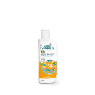 Cire Aseptine Kids Vegan 50+ SPF Sunscreen Lotion: Ultimate UVA/UVB Sun Protection, Water Resistant, Dermatologically Tested, 90ml Cire Aseptine Kids Vegan SPF 50+ Sunscreen: Ultimate Sun Protection sunscreen for kids, children's sunscreen, baby sunscreen, vegan sunscreen, 50+ SPF sunscreen, water resistant sunscreen, dermatological sunscreen, sun protection lotion, Cire Aseptine sunscreen, high SPF sunscreen for children, kids sunscreen, child sunscreen, sunblock, UVA protection, UVB protection, sensitive 