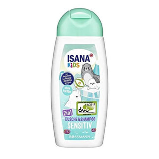 Isana Kids Baby Shampoo and Body Wash, Gentle, Hypoallergenic, Dermatologically Tested - 6.76 fl oz Isana Kids Gentle Baby Shampoo & Body Wash, 6.76 fl oz baby shampoo, body wash for sensitive skin, hypoallergenic baby care, dermatologically tested baby products, natural baby shampoo, gentle baby body wash, Isana Kids, baby care, sensitive skin solutions, pH balanced baby products