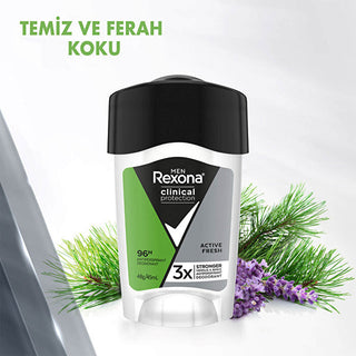 Rexona Men Clinical Protection Active Fresh Antiperspirant Cream Deodorant