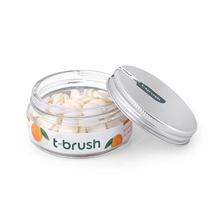 T-Brush Natural Toothpaste Tablets - Fluoride-Free, Vegan & Cruelty-Free Oral Care - 90 Tablets T-Brush Natural Toothpaste Tablets - Fluoride-Free & Vegan Oral Care Natural toothpaste tablets, Fluoride-free oral care, Vegan toothpaste, Cruelty-free oral hygiene, SLS-free toothpaste, Eco-friendly oral care, Sustainable toothpaste, Natural oral care products, Oral hygiene tablets, Toothpaste for sensitive gums, Orthodontic toothpaste, Gluten-free toothpaste, Chemical-free toothpaste, Healthy gums, Clean teeth