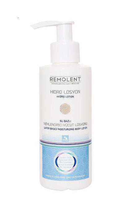 Remolent Hydrating Body Lotion: Water Based Skin Moisturizer for All-Over Body Hydration - Non-Greasy, Quick Absorbing -