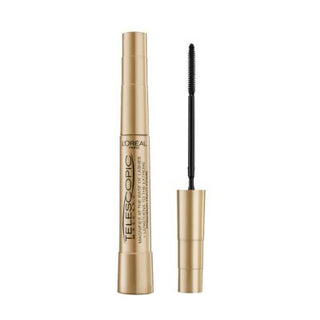 Loreal Paris Telescopic Gold Mascara - Long-Lasting, Volumizing Black Mascara for Lengthening and Separating Lashes Loreal Paris Telescopic Gold Mascara - Long-Lasting & Volumizing Loreal Paris Telescopic Gold Mascara, Long-lasting mascara, Volumizing mascara, Black mascara, Mascara for lengthening and separating lashes, Cosmetics, Eye Makeup, Beauty Products, Long-lasting makeup, Volumizing lashes, Dramatic lashes, Smudge-proof mascara, Clump-free mascara, Intense black pigment, Telescopic brush, Everyday 