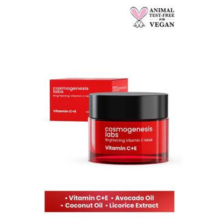 Cosmogenesis Labs Vitamin C Face Mask - Brightening & Hydrating Mask for Dull Skin, 1.69 fl oz Cosmogenesis Labs Vitamin C Face Mask for Brightening & Hydration Vitamin C Face Mask, Brightening Mask, Hydrating Face Mask, Natural Skincare, Cosmogenesis Labs, Anti-Aging Skincare, Skin Brightening, Hydrating Skincare, Avocado Oil Benefits, Niacinamide Skincare, Dull Skin Treatment, Uneven Skin Tone Solution, Glowing Skin, Radiant Complexion, Self-Care Skincare